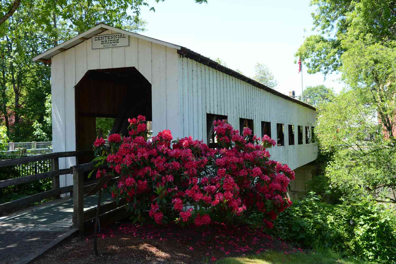 Covered Bridge Downtown Cottage Grove
