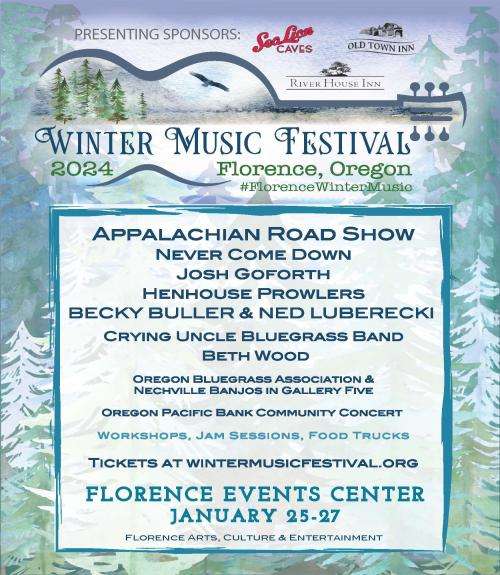 Winter Music Festival Flyer