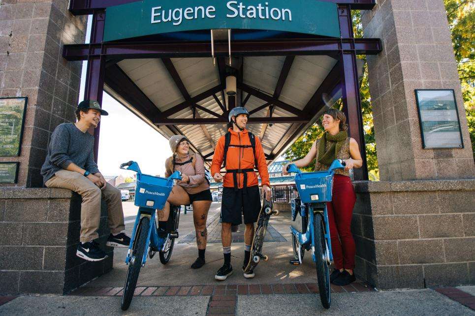 Biking Eugene