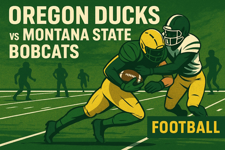 Oregon Ducks vs Montana State Bobcats